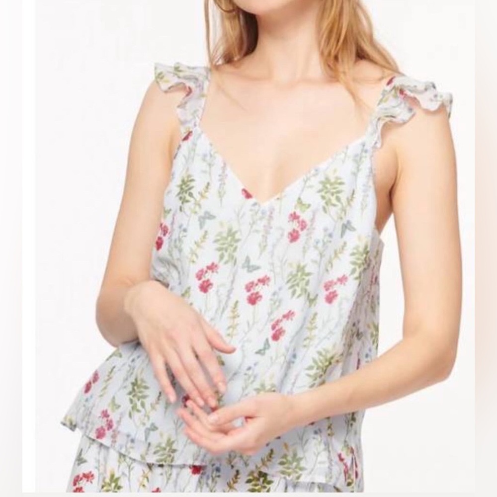 Cami NYC Cara Ruffle Sleeve Camisole